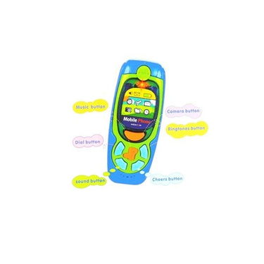 musical and interactive mobile phone and car keys